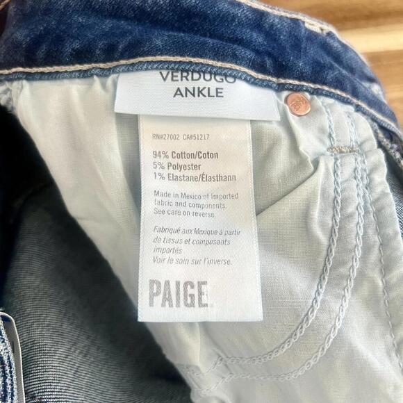 Paige Verdugo Mid-Rise Ankle - Size 24 - Picture 8 of 8